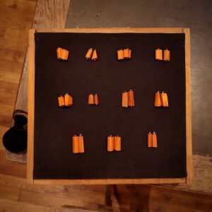 Pendantes en cœur d'if